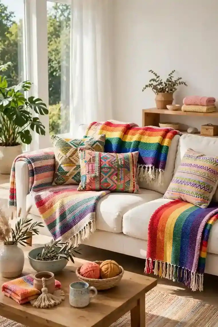 Rainbow Book Display