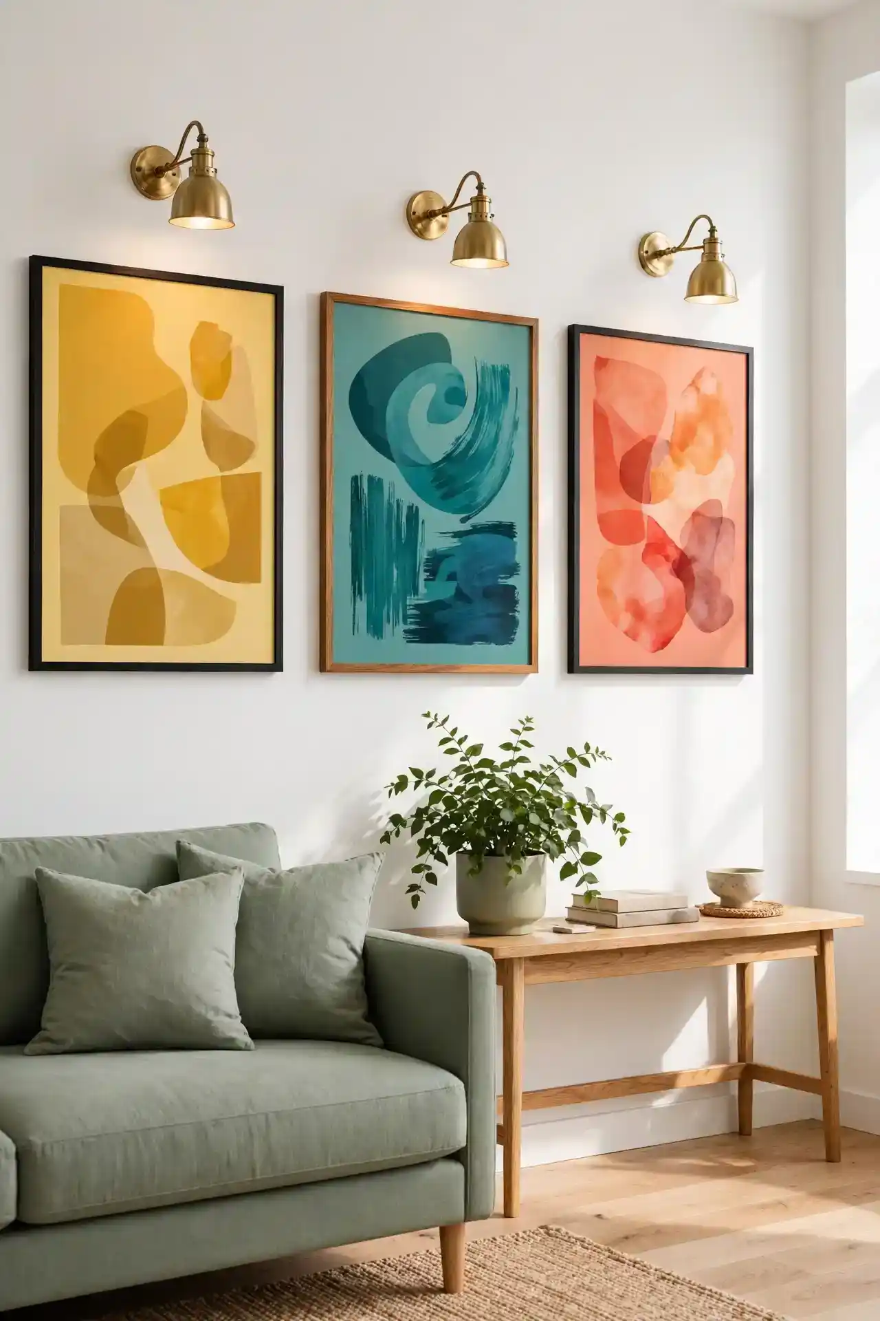 Orange Ceramic Vases