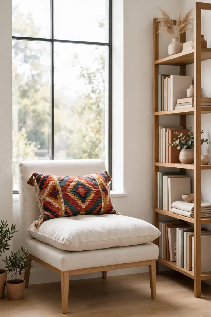 Armless Accent Chair