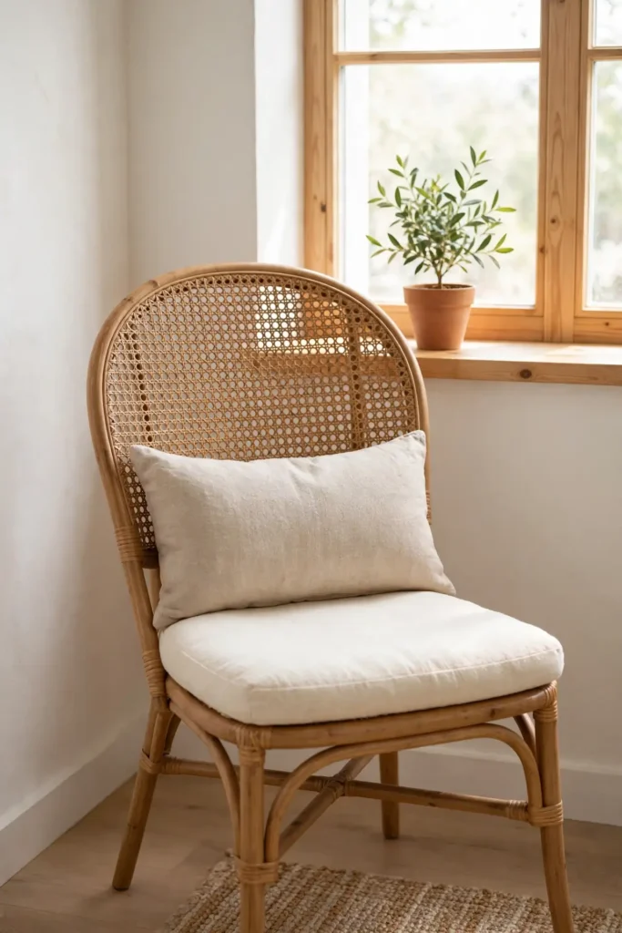 Cane Back Chair