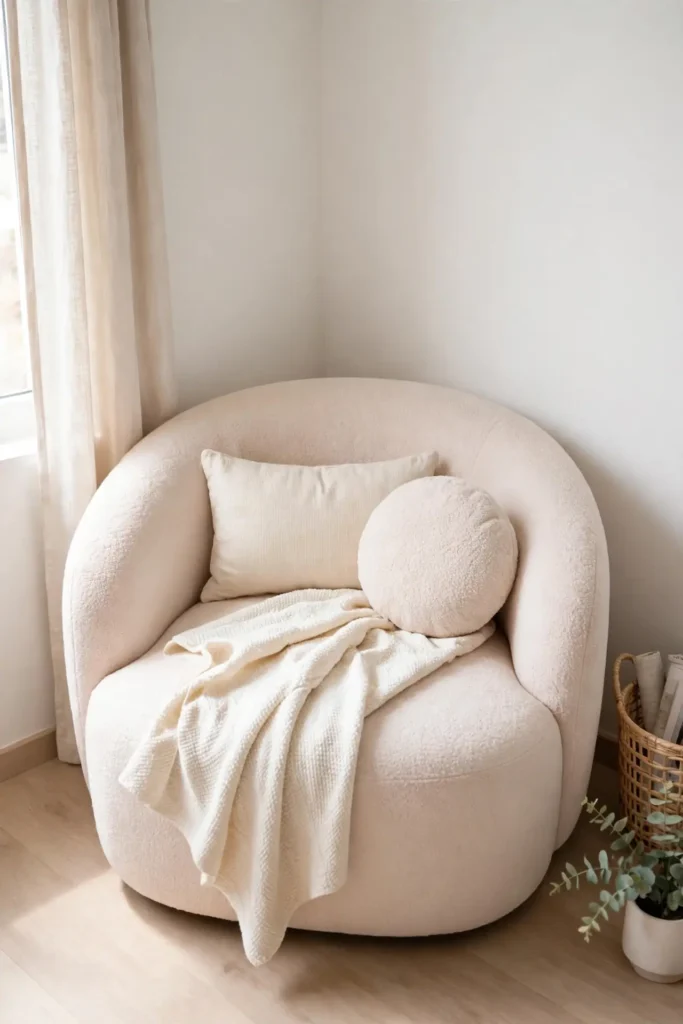 Soft comfy reading chair ideas for small spaces