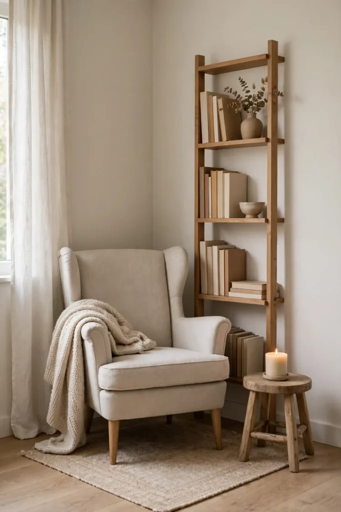 Wingback Chair Corner
