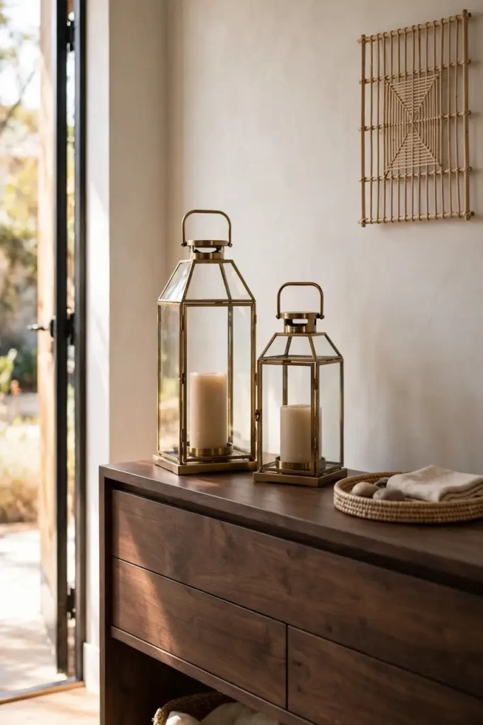 Candle Lantern Pair