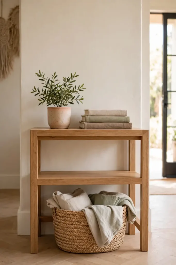 Woven Basket Storage