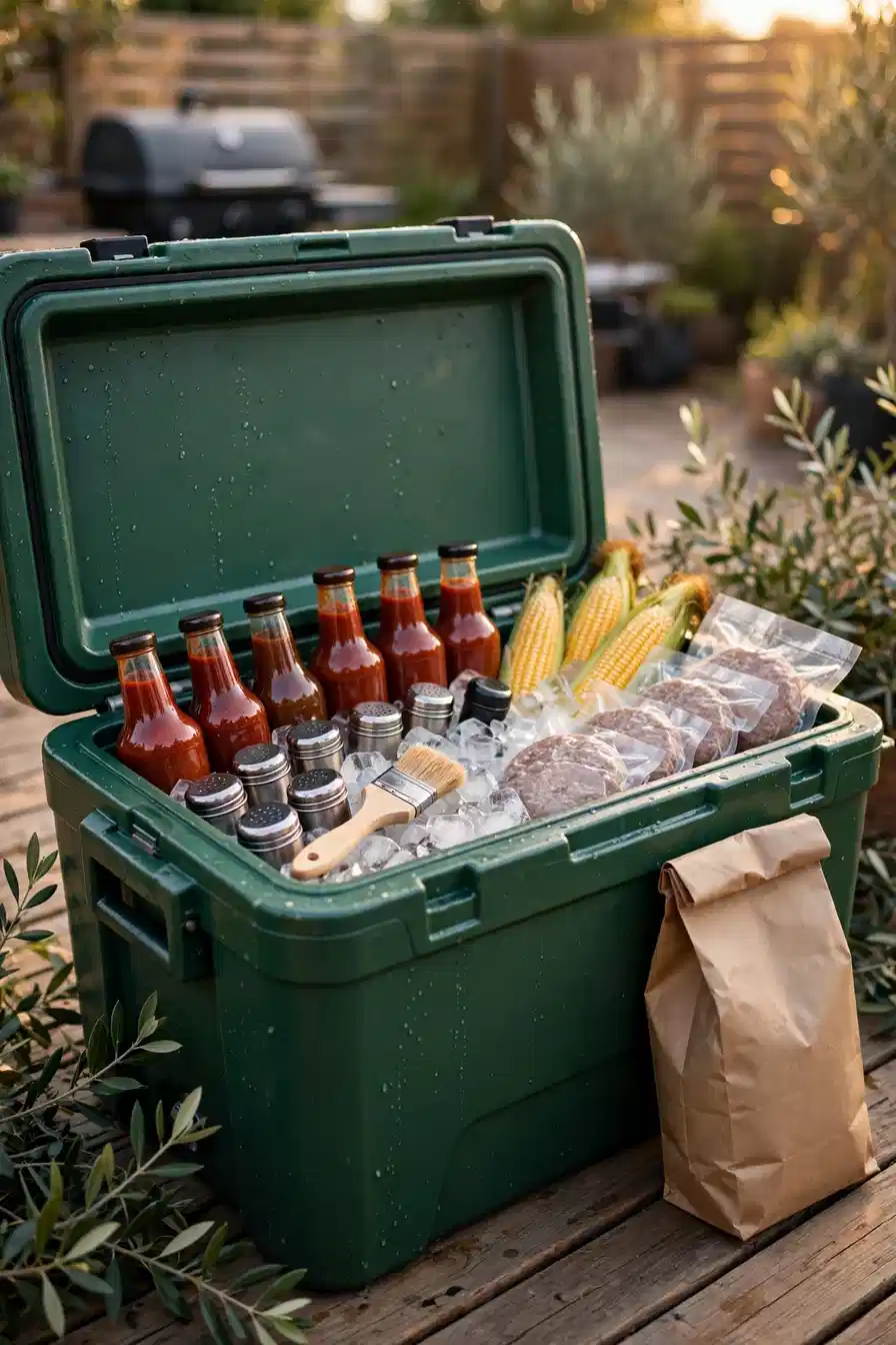 Backyard BBQ Cooler