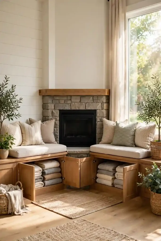 Built In Bench Seat
