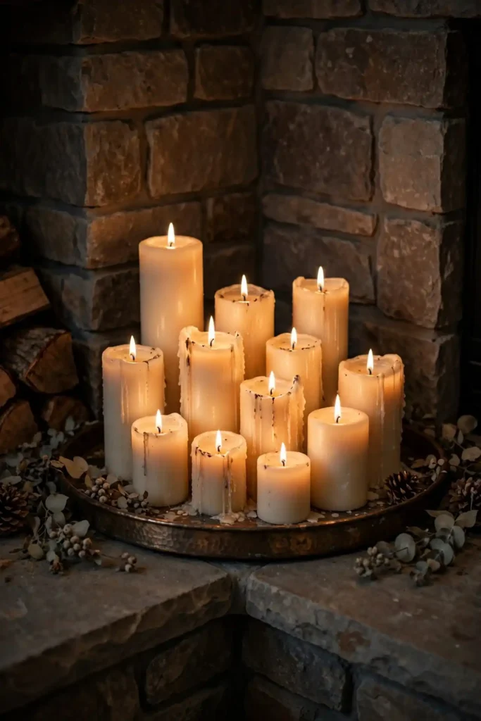 Candle Cluster Glow
