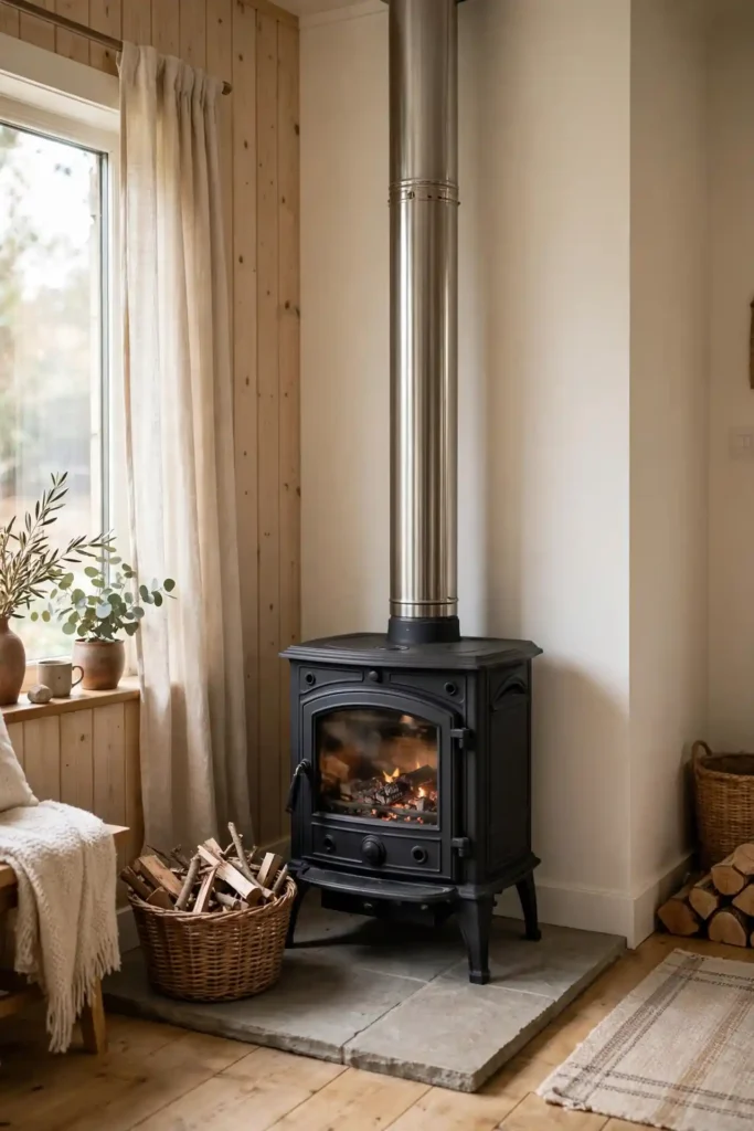Freestanding Stove Corner