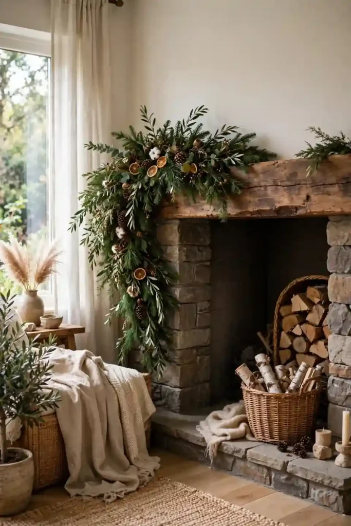 Garland Draped Beam