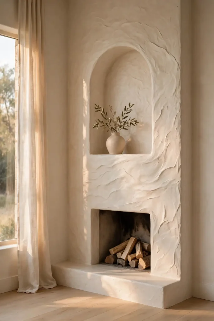 Plastered Arch Niche