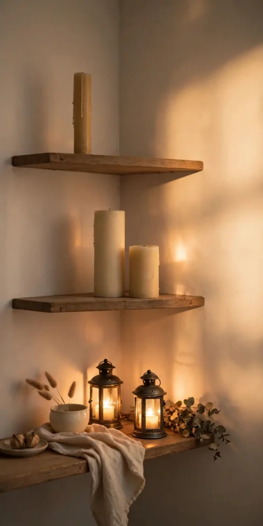 Layered Candle Glow