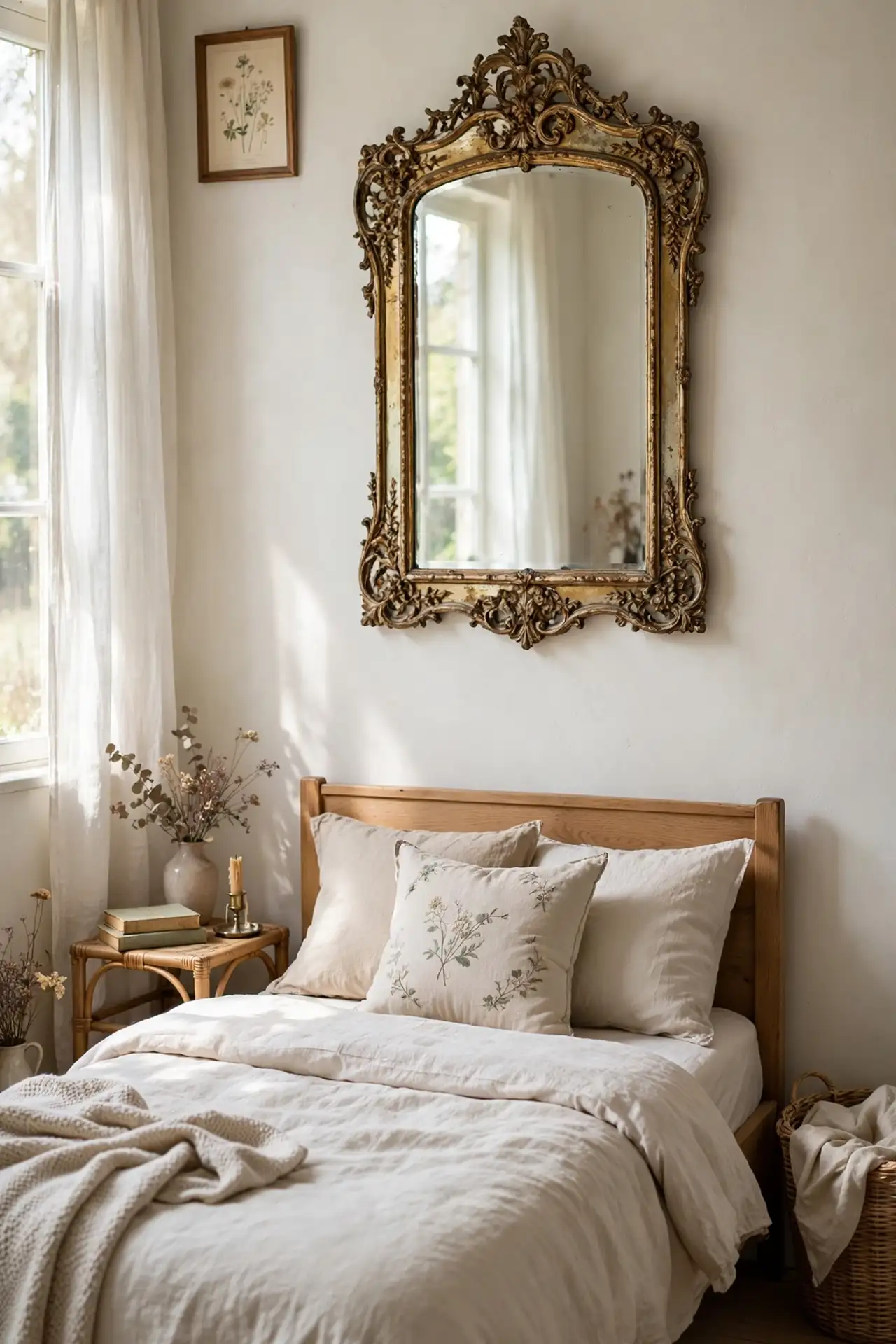 Antique Mirror Decor