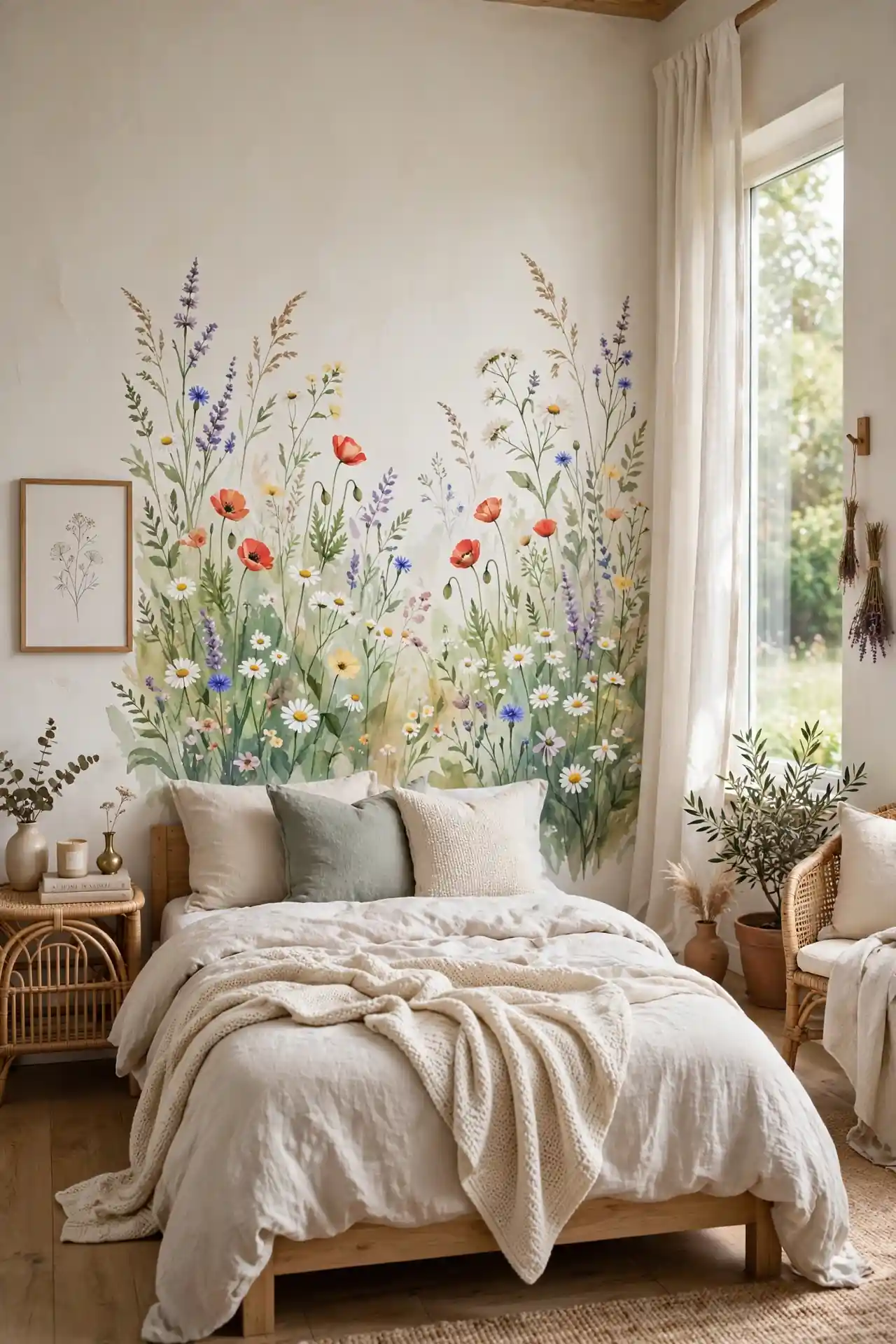 Meadow Mural Accent