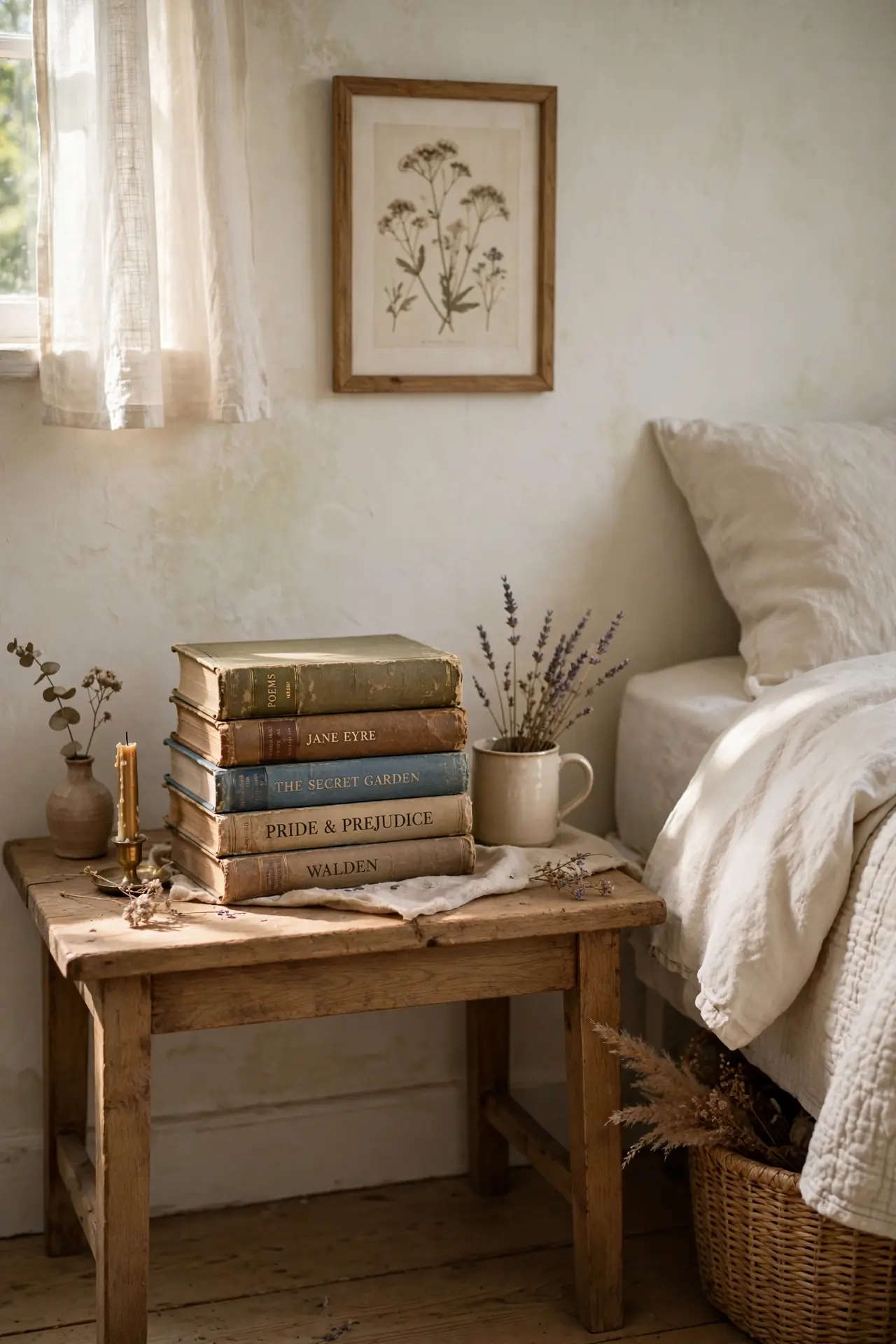 Vintage Book Stack