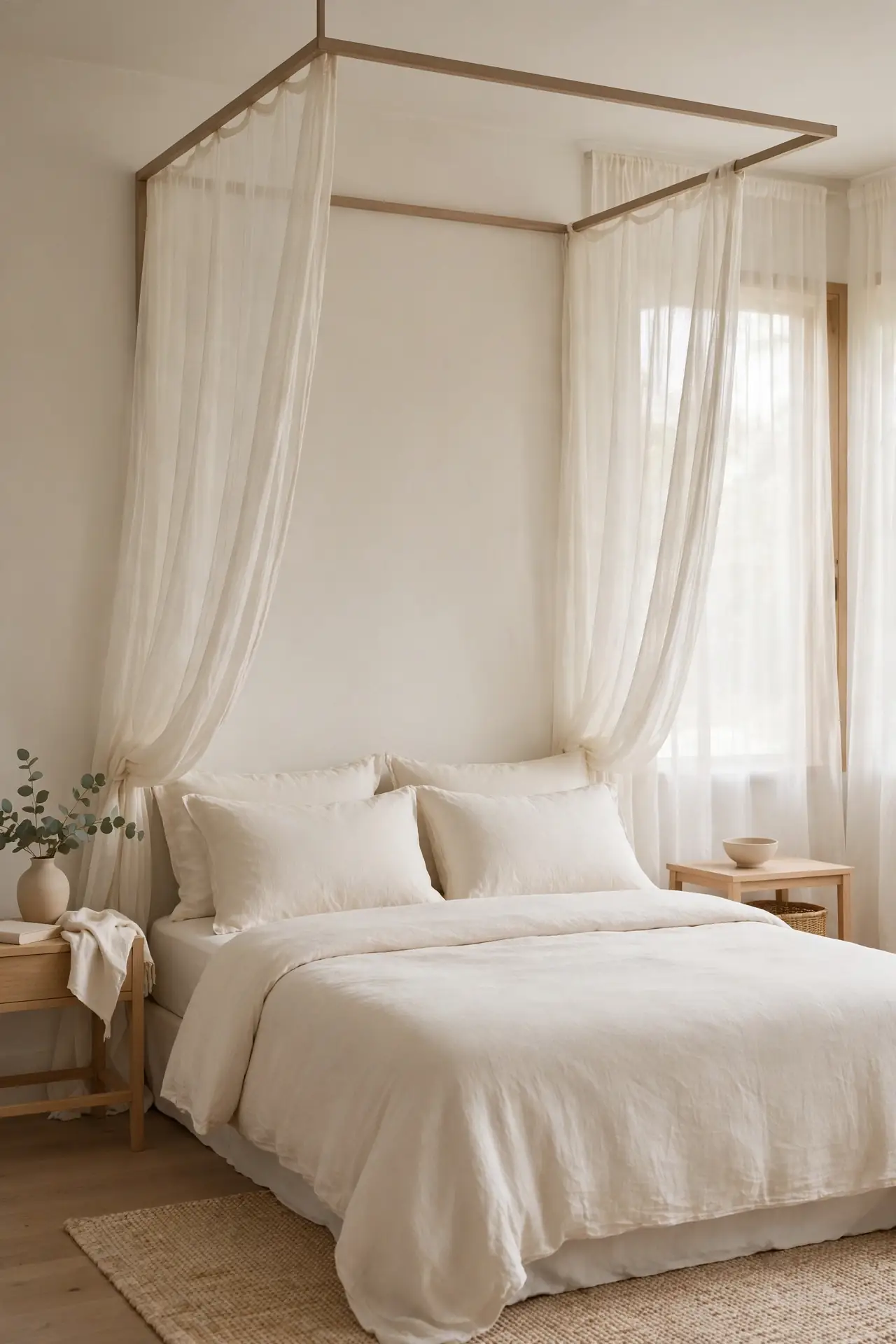 Canopy Drape Bed