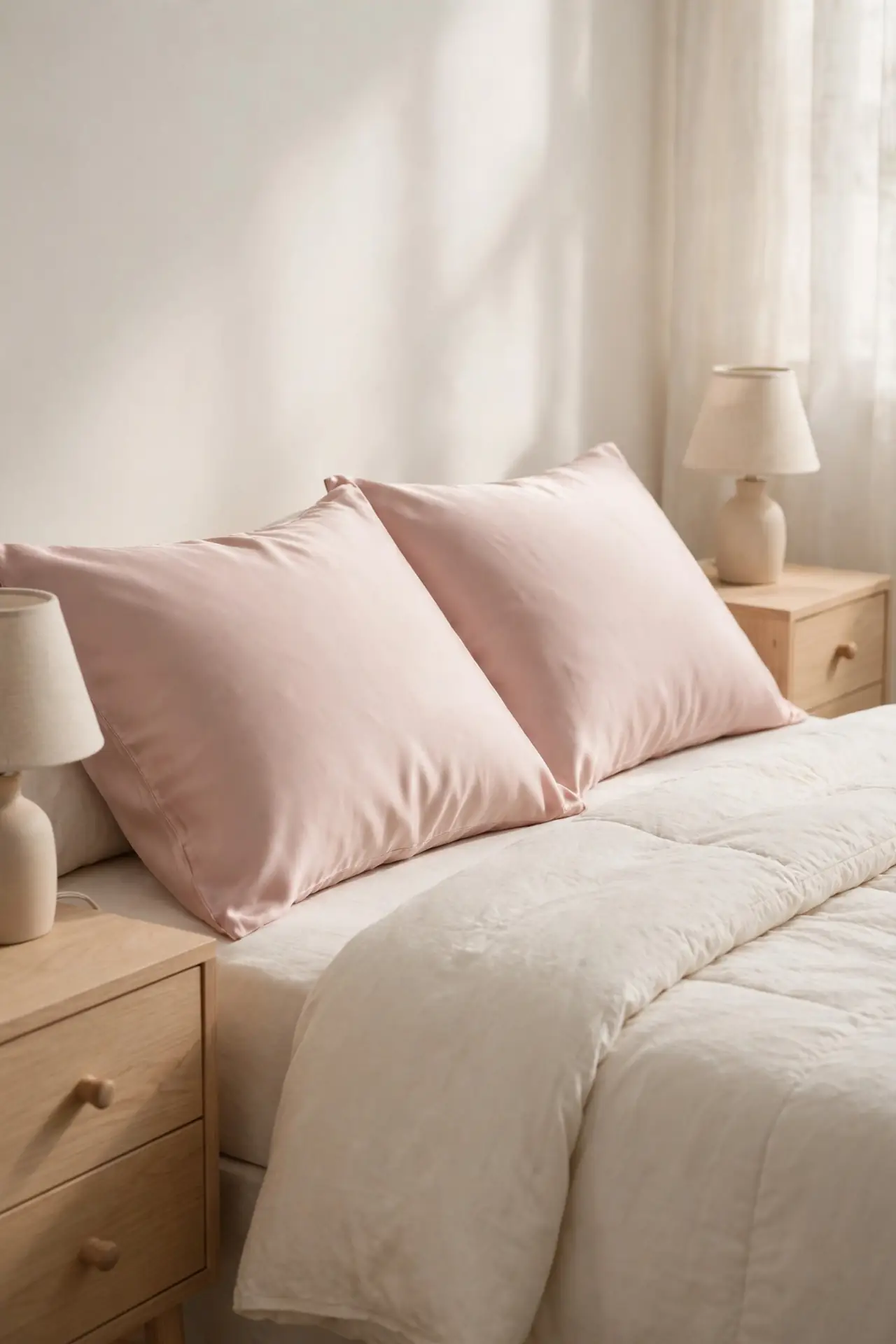 Silk Pillow Duo