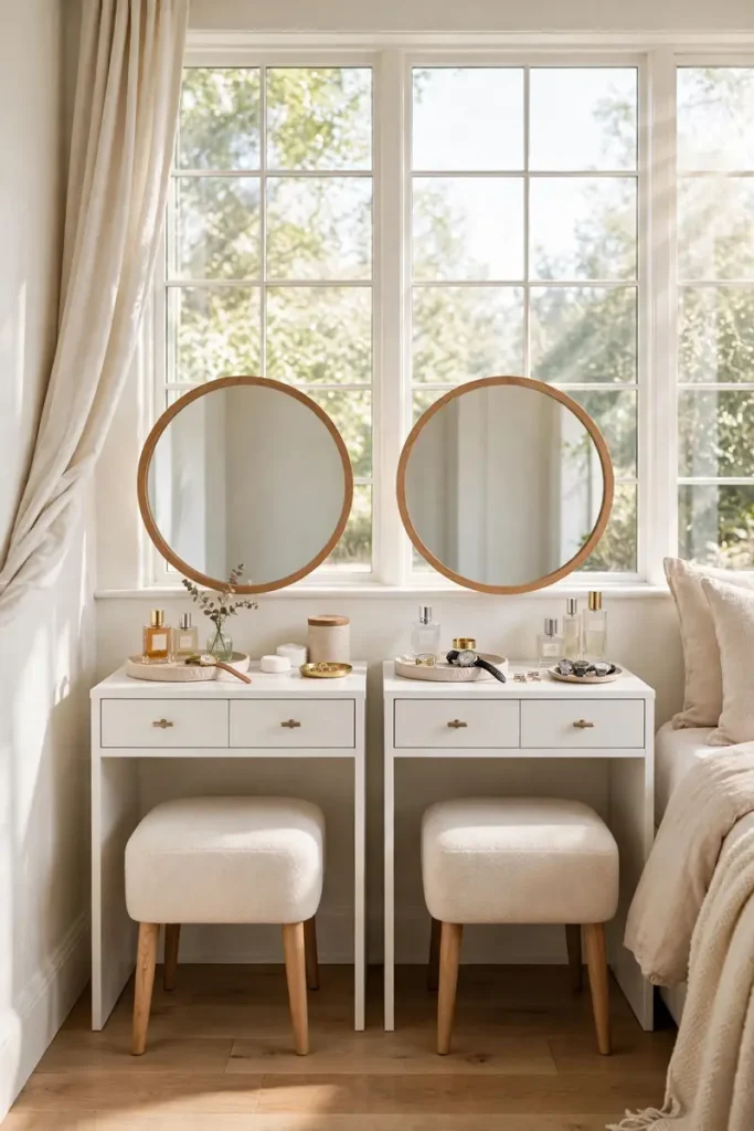Dual Vanity Corners