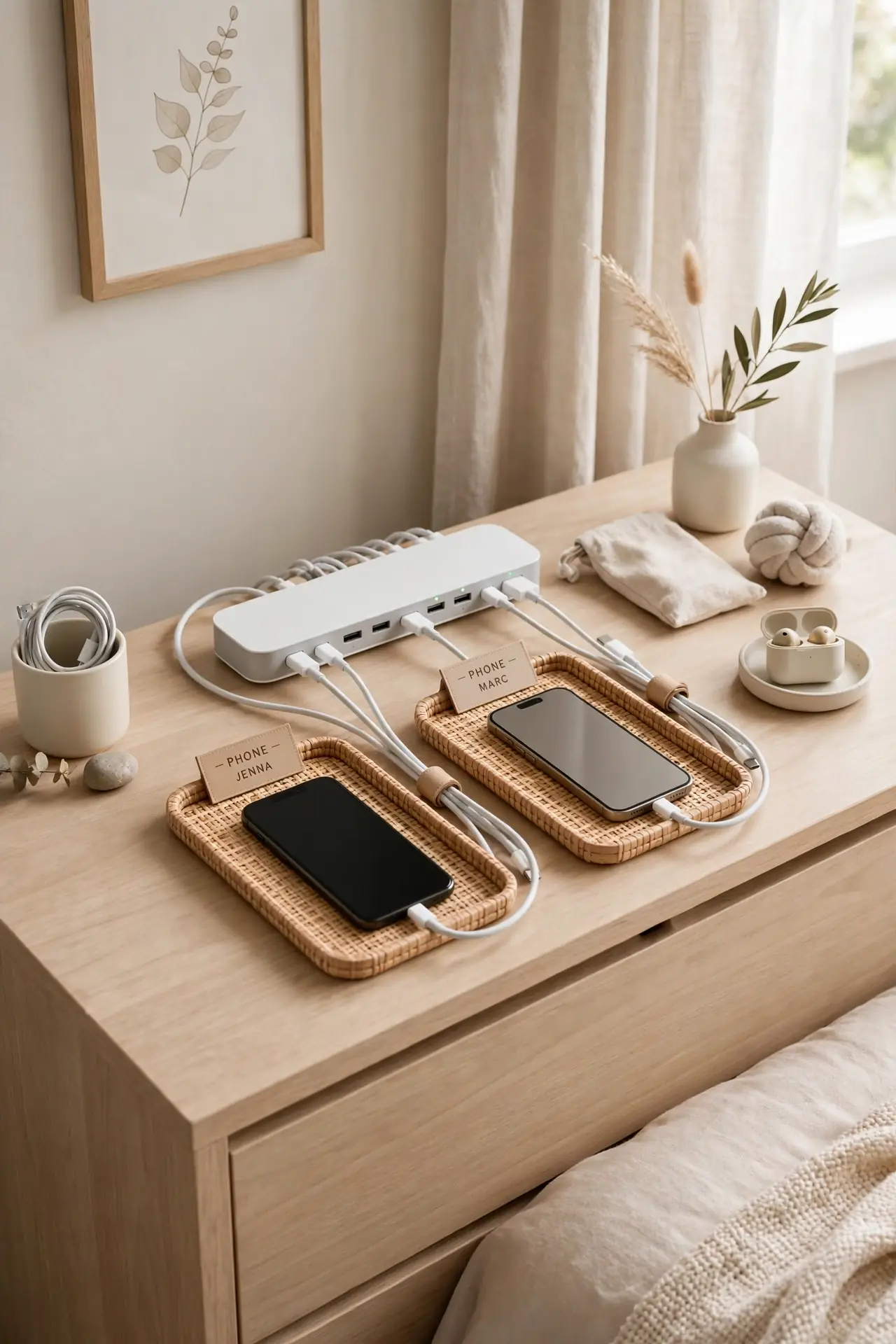 Shared Charging Setup
