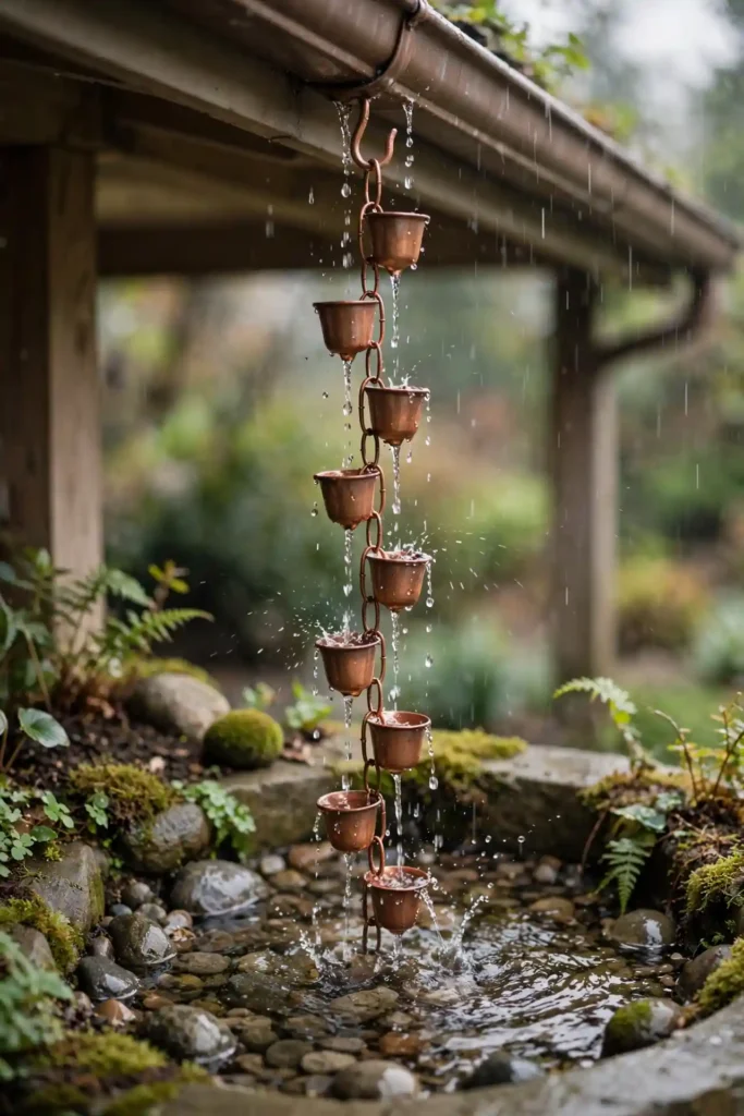 Rain Chain Accent