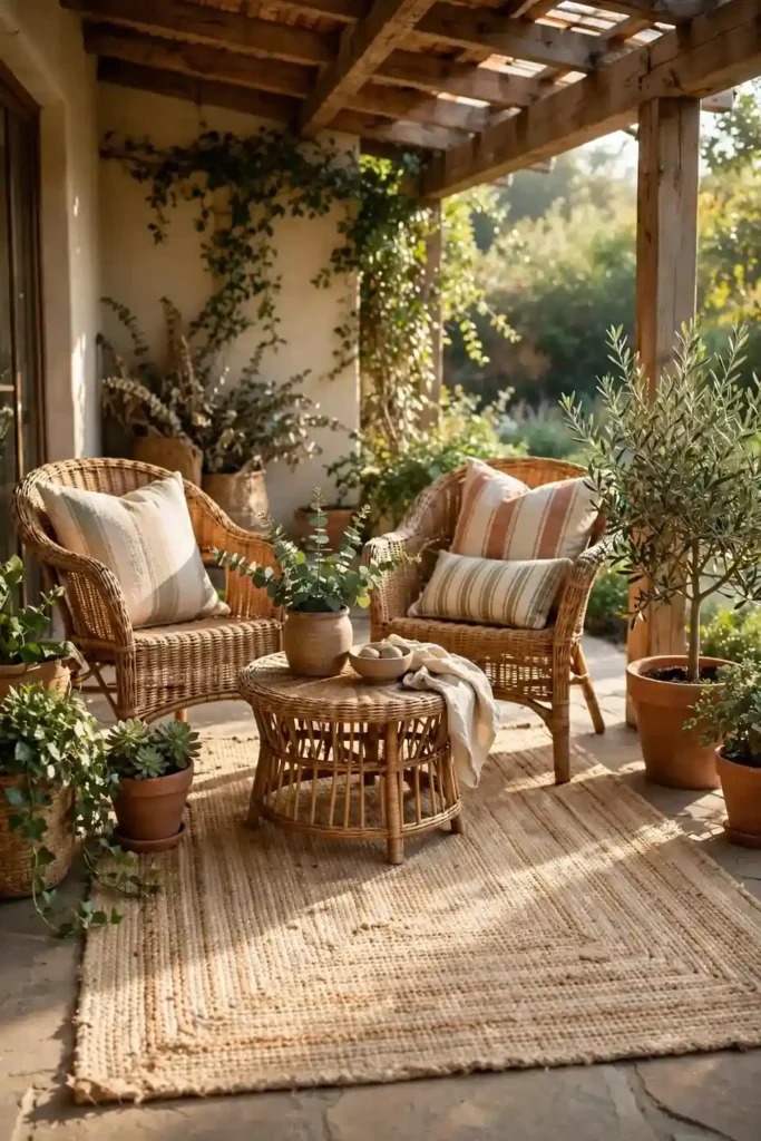 Sun-Faded Jute Rug