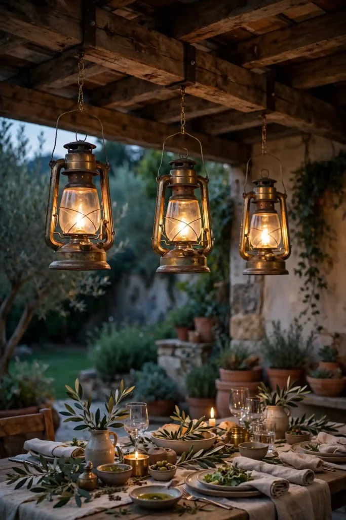 Vintage Brass Lanterns