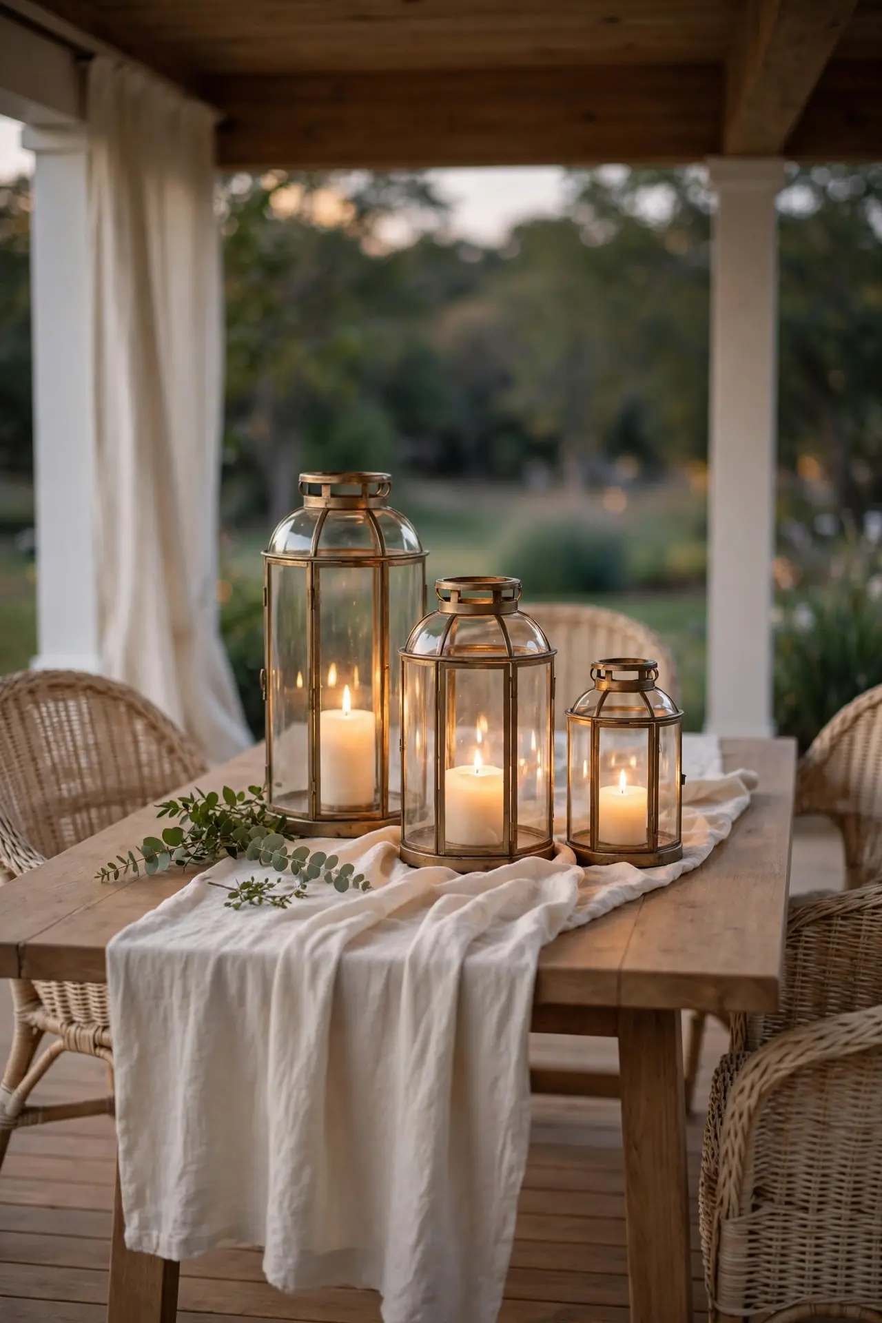 Lantern Table Centerpiece
