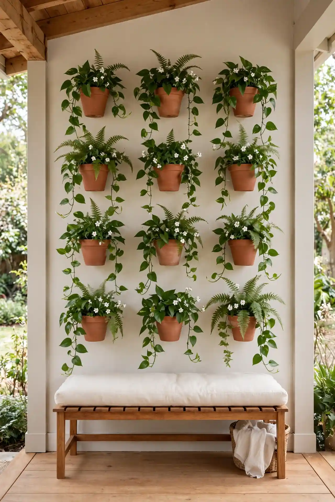 Planter Wall Feature