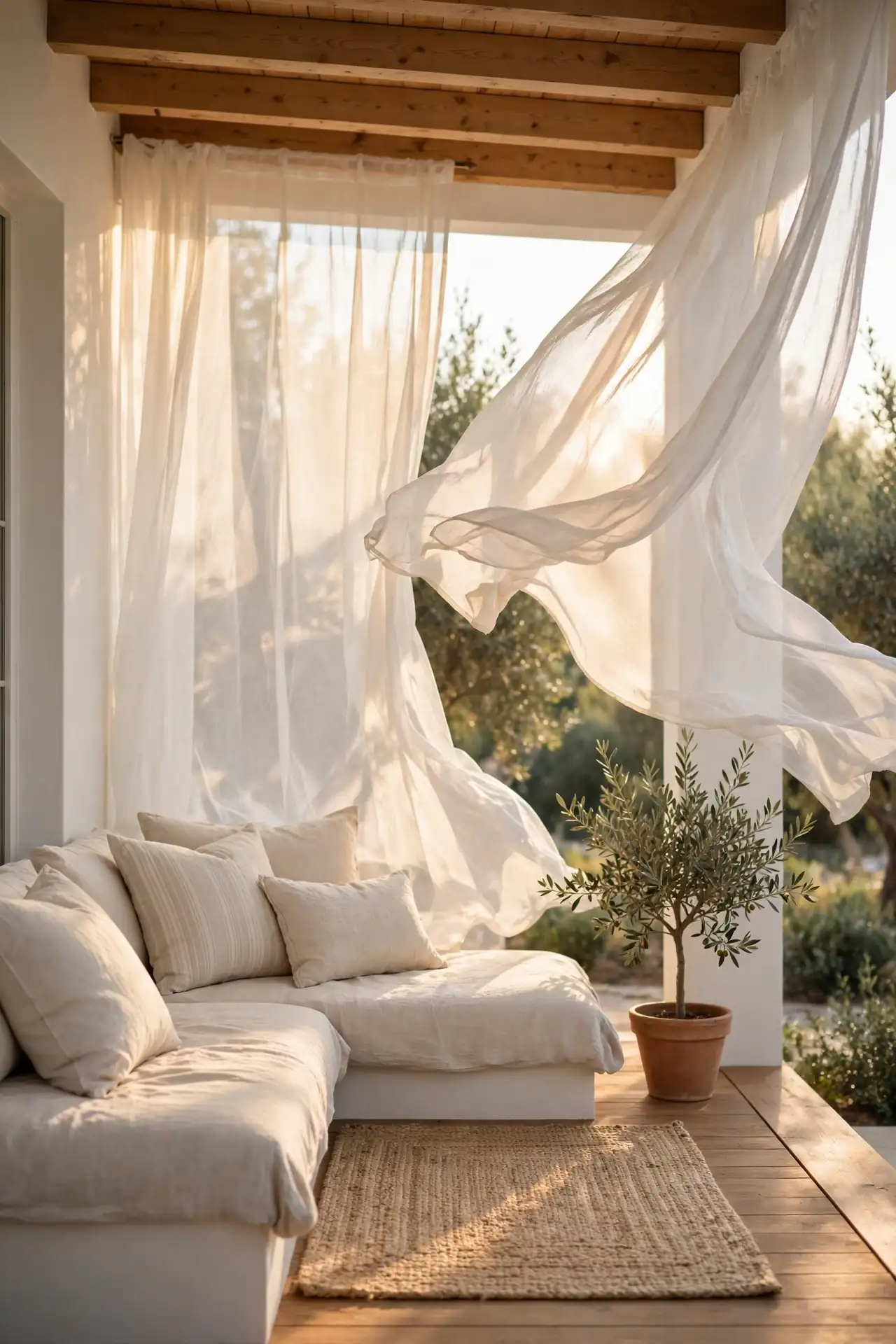 Sheer Curtain Privacy