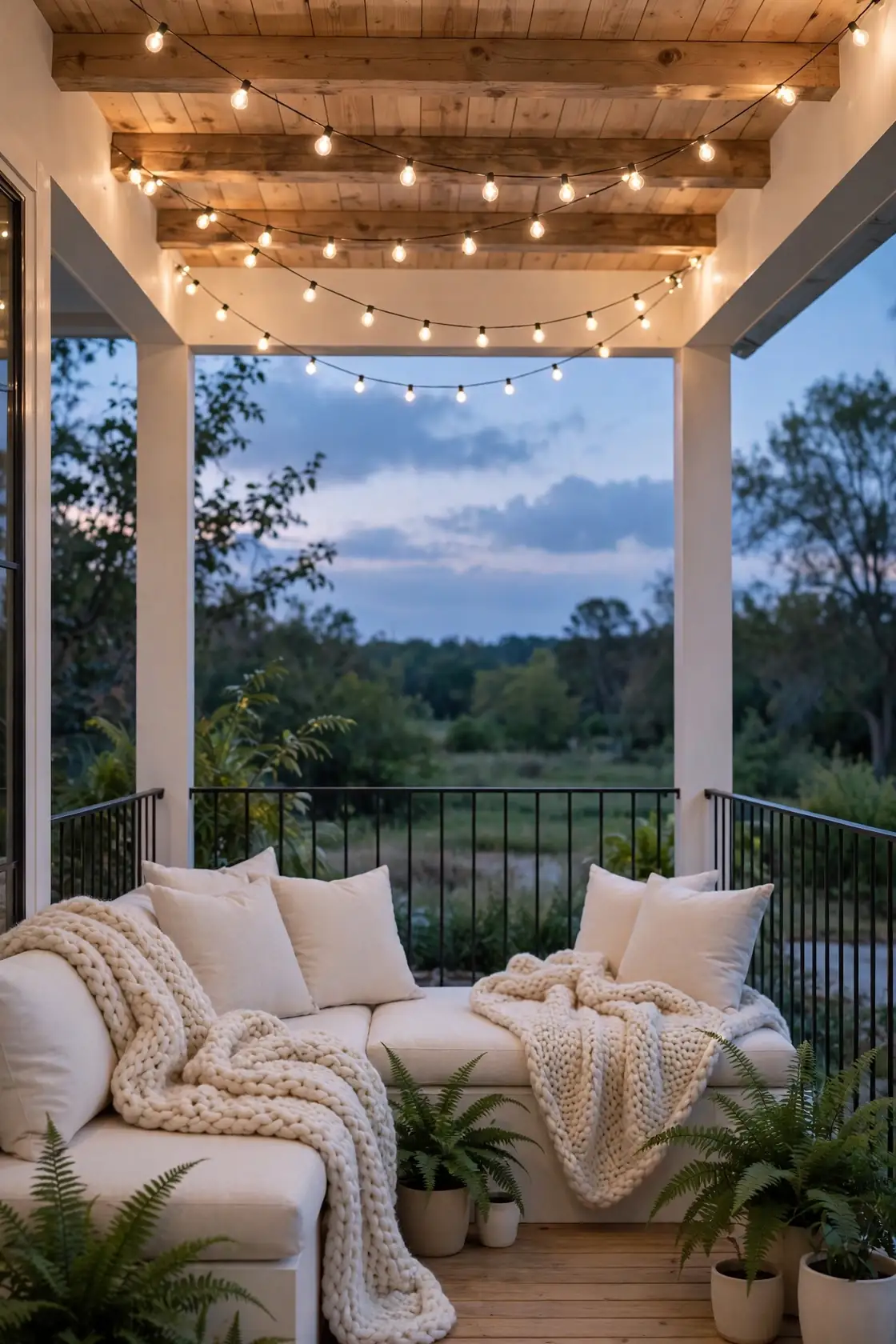 String Light Canopy