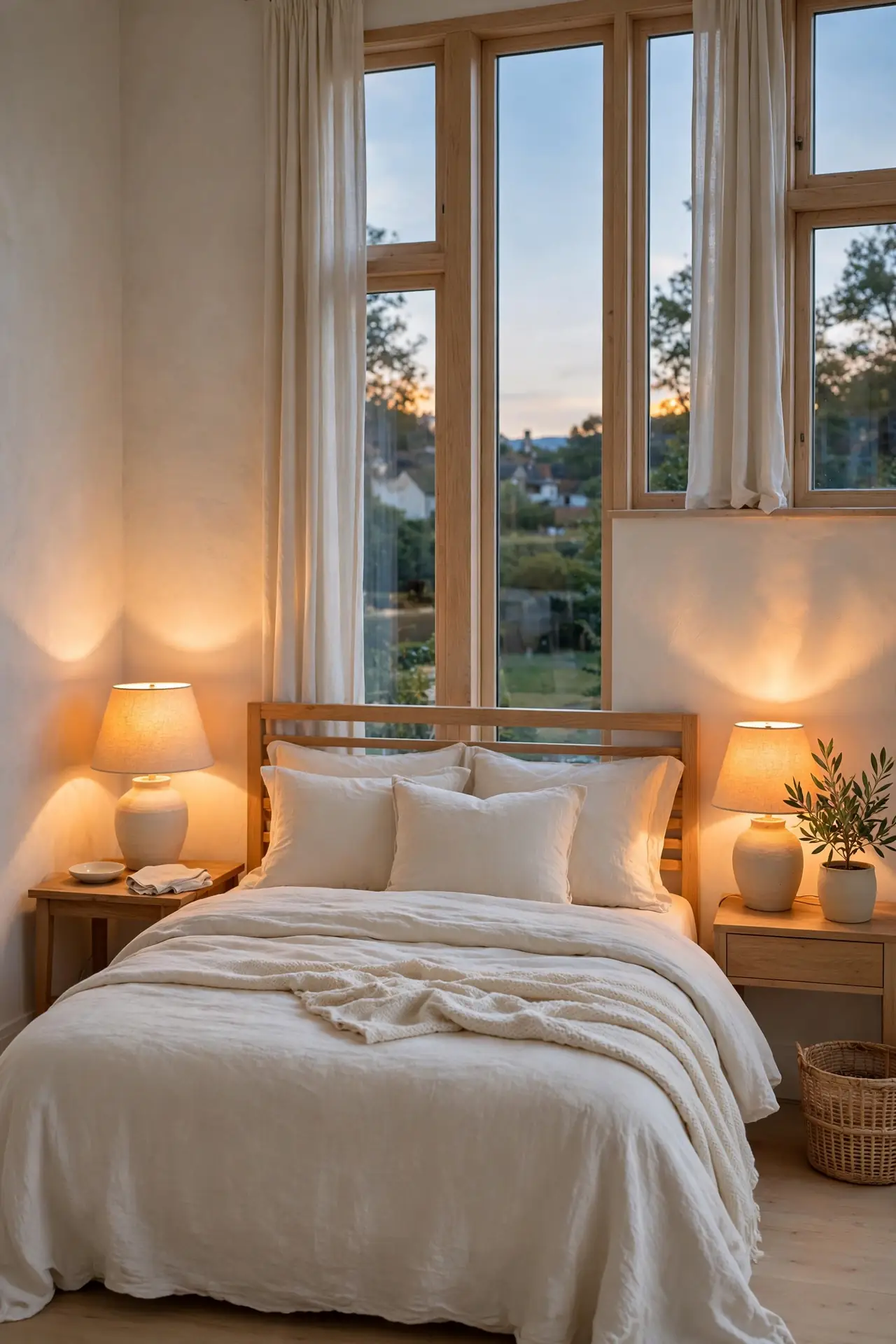 Soft Amber Lighting