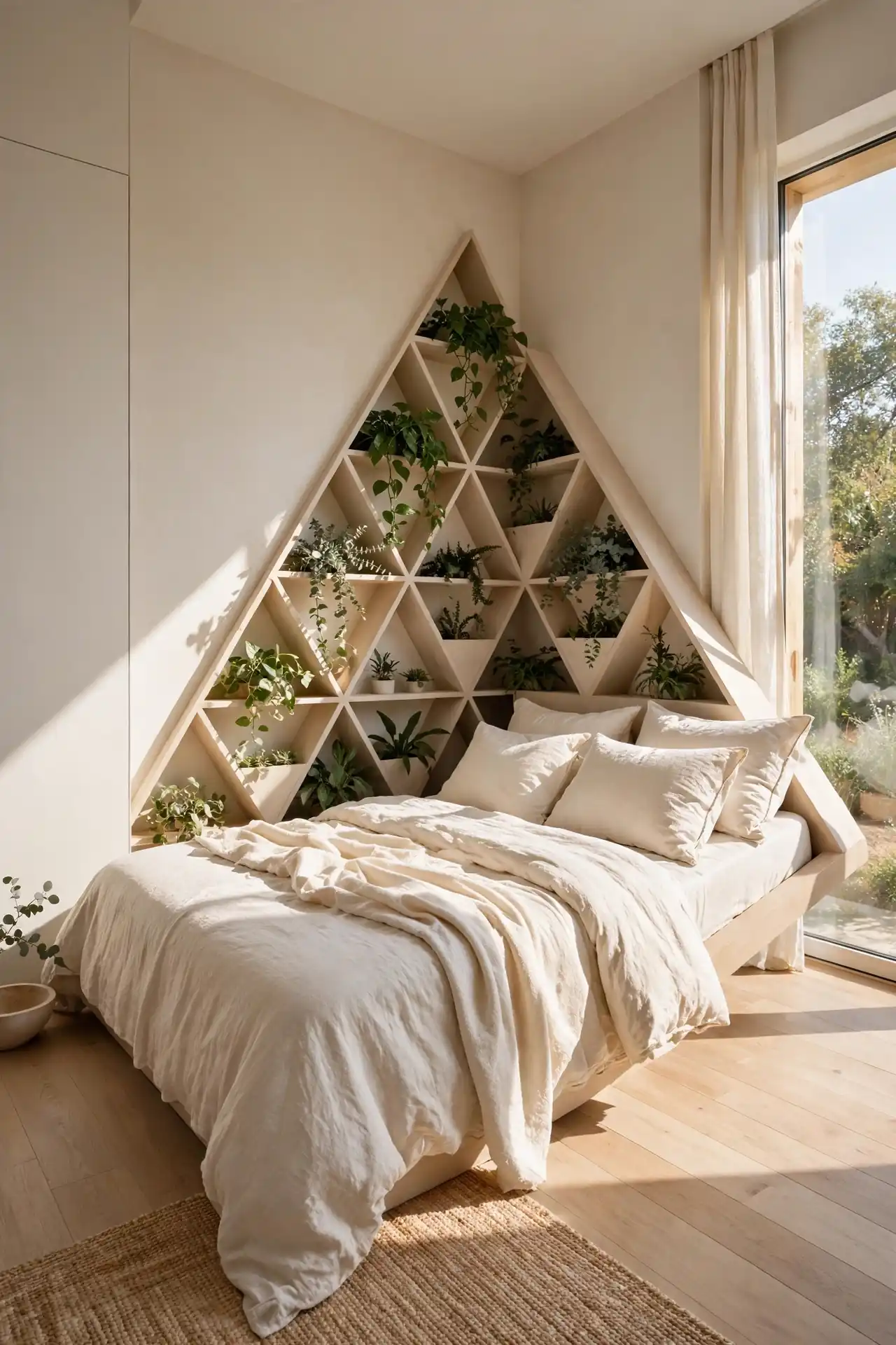 Angled Bed Placement