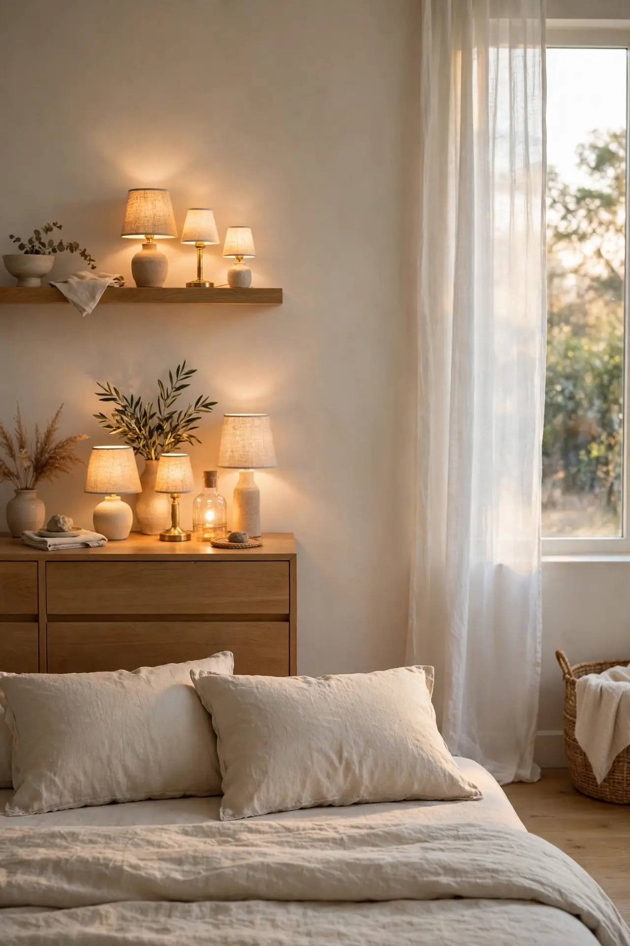 Clustered Lamp Glow