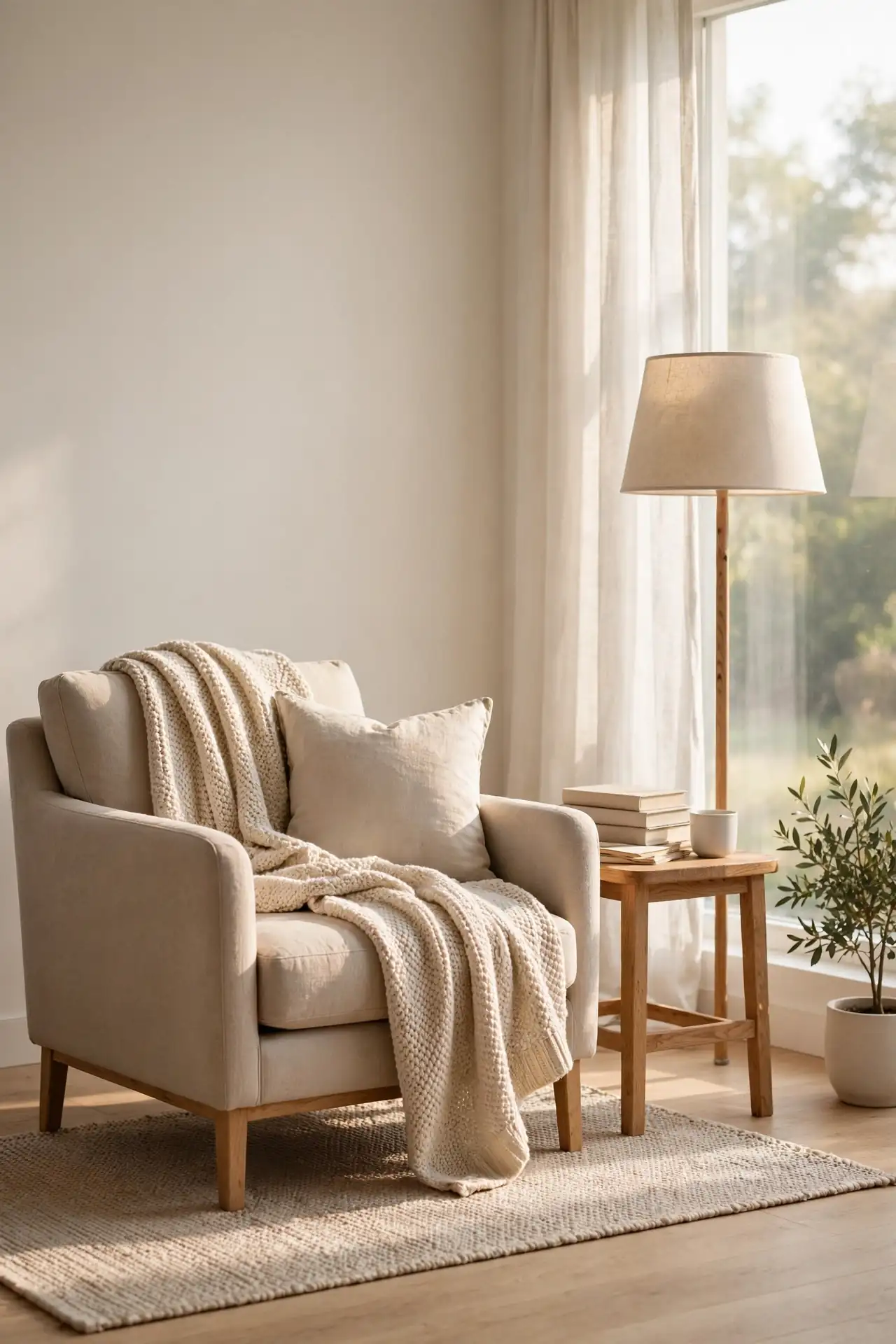 Reading Chair Corner