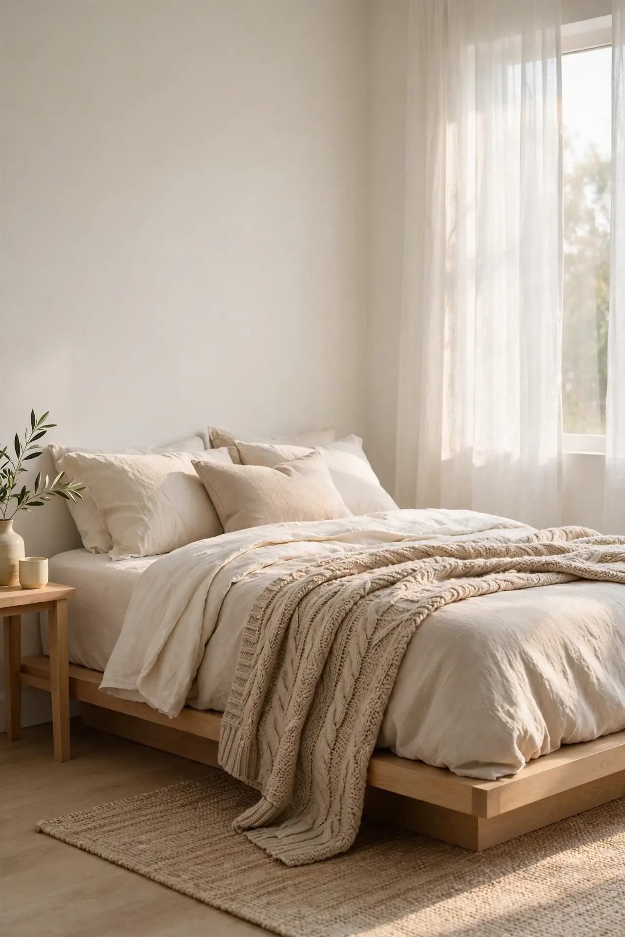 Layered Throw Blankets