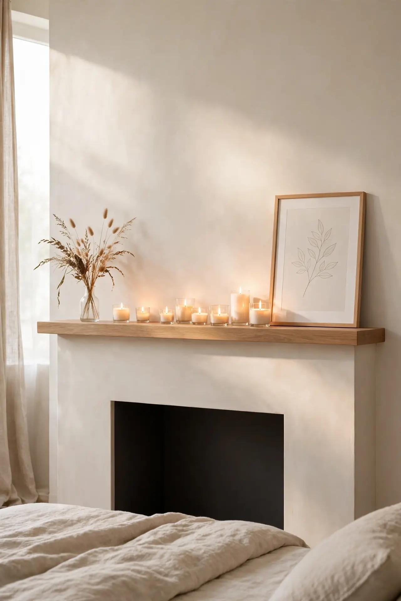 Mantel Glow Styling
