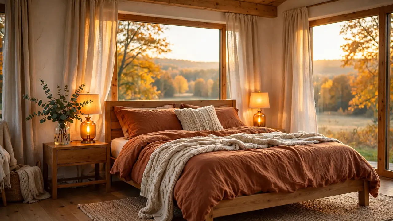 cozy fall bedroom ideas