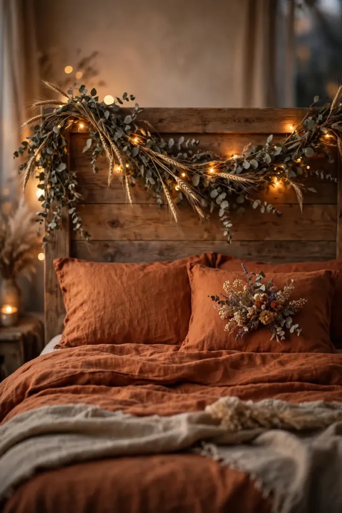 Garland Headboard Drape