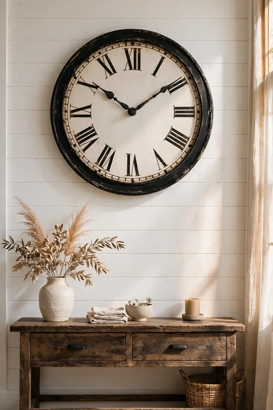 Antique Farmhouse Clock
