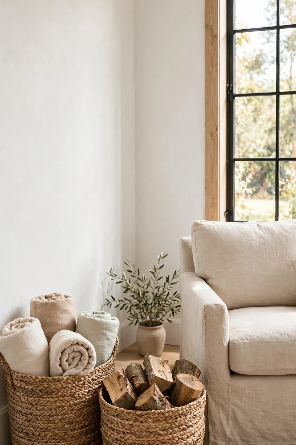 Woven Basket Storage