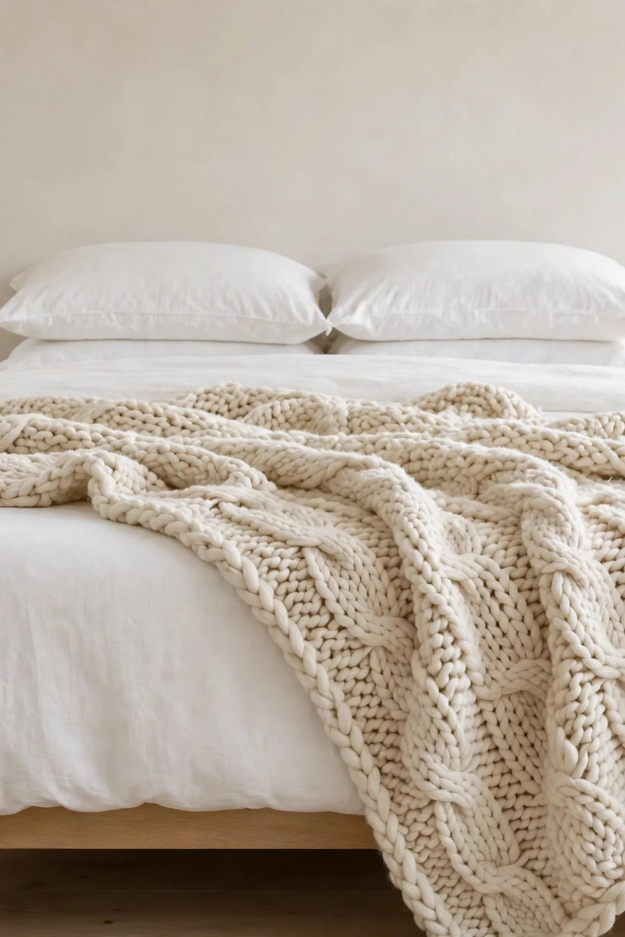Chunky Knit Throw