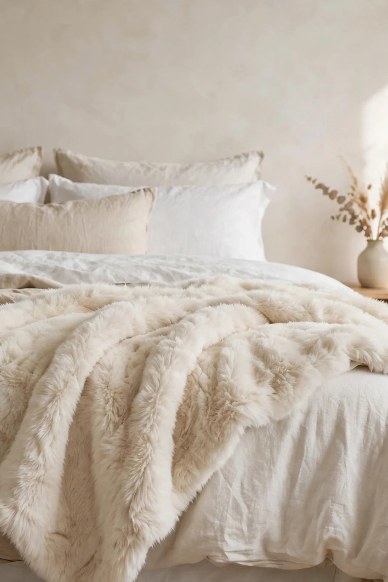 Faux Fur Throw Accent