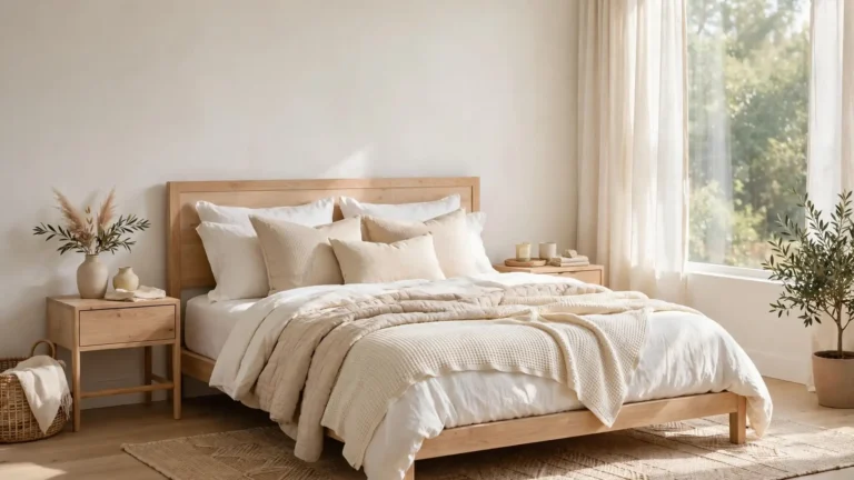 cozy guest bedroom ideas with layered bedding