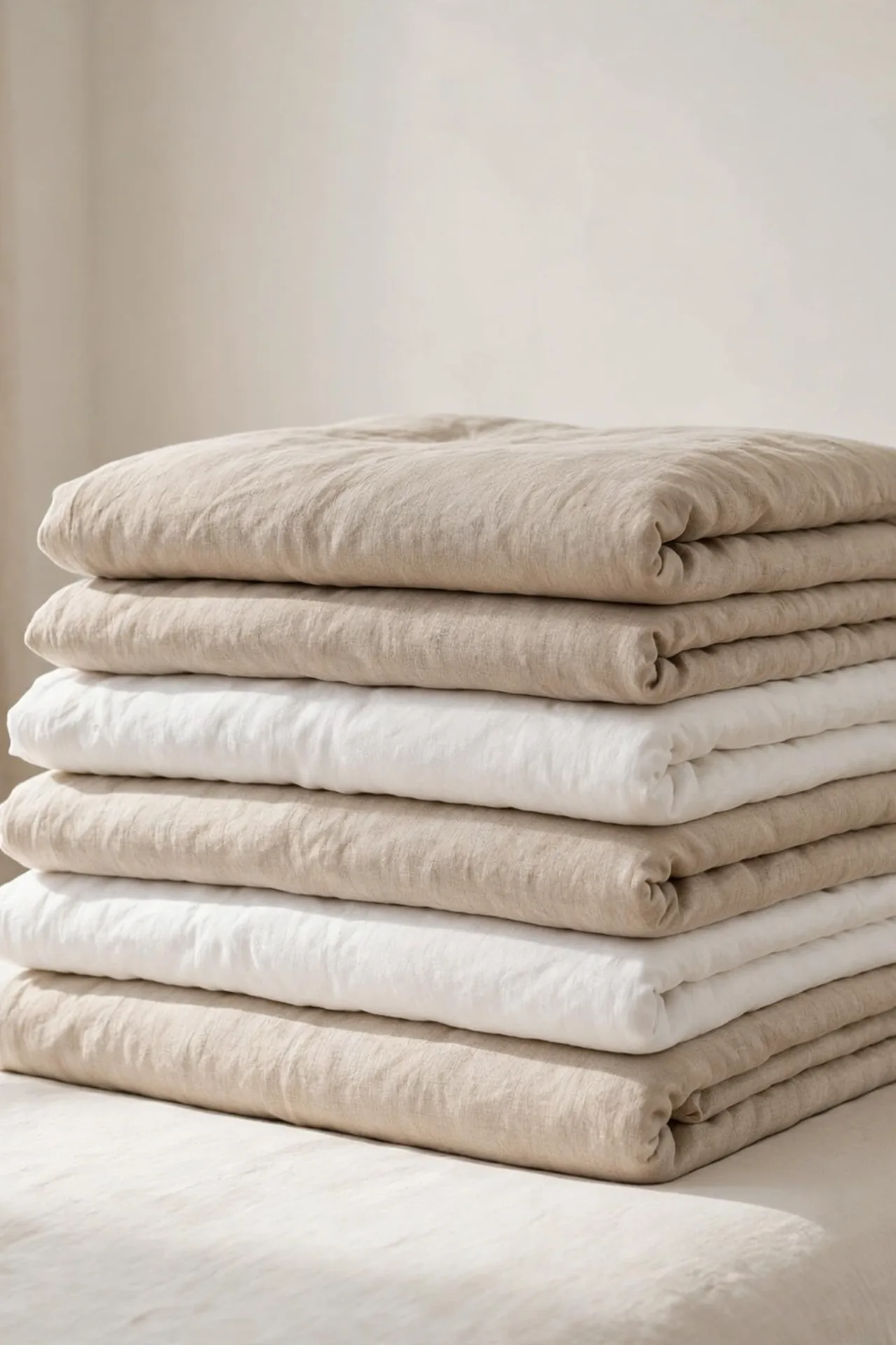 Linen Duvet Stack