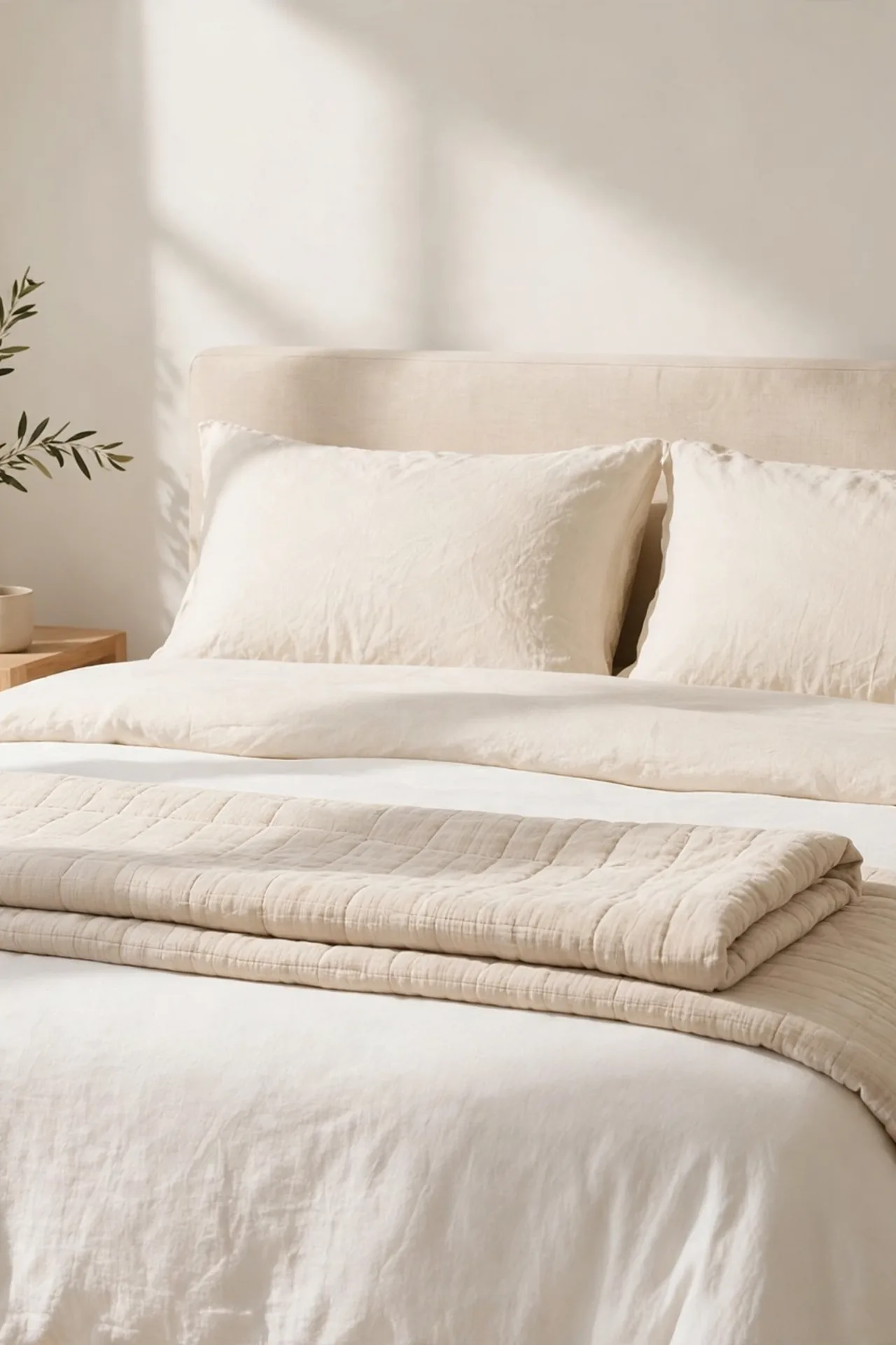 Quilt Over Duvet for cozy guest bedroom ideas with layered bedding