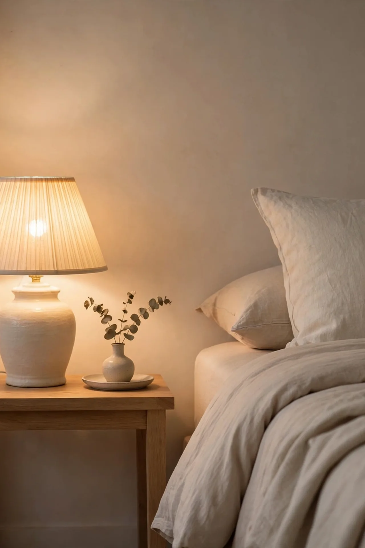 Warm Bedside Lamp