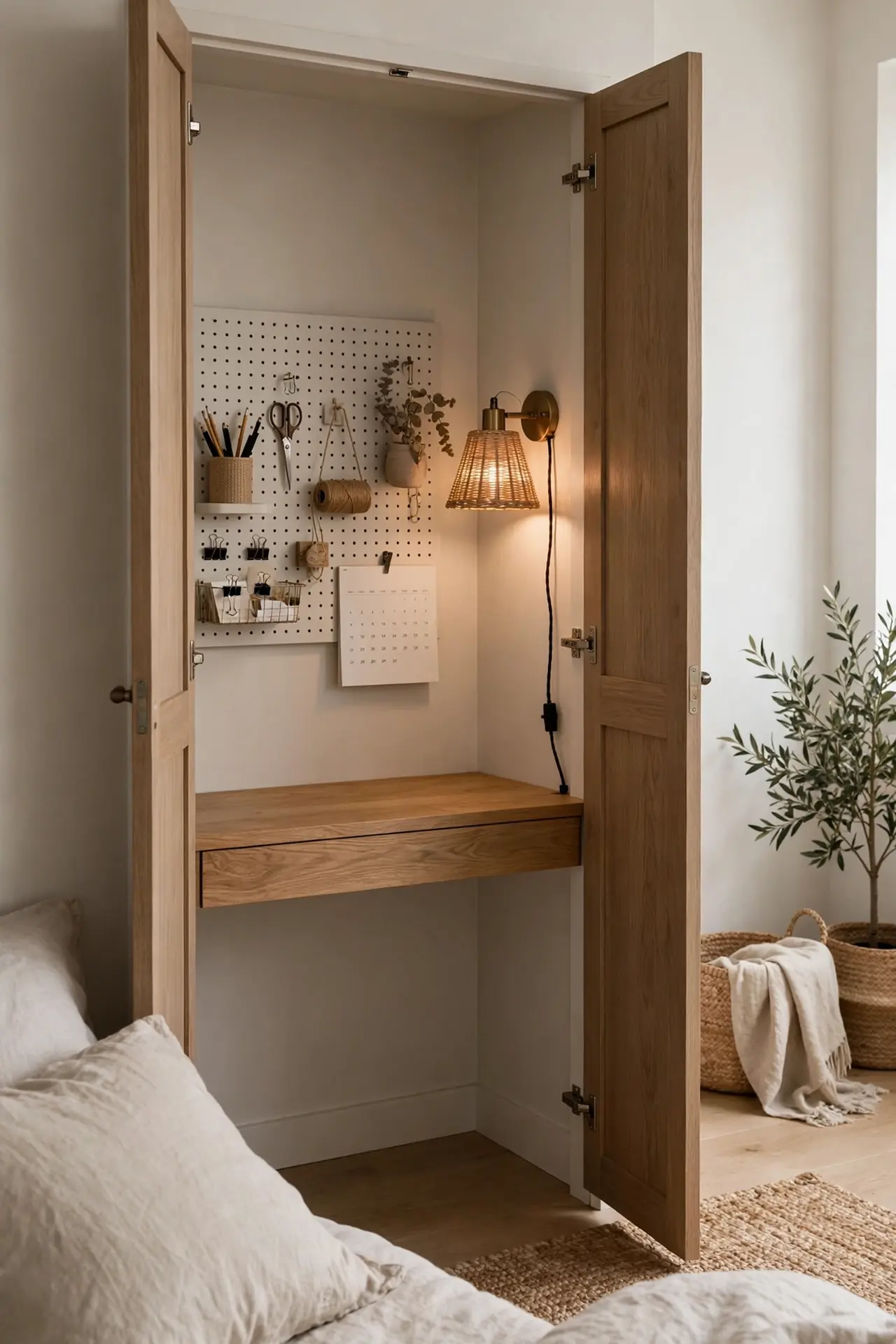 Closet Desk Conversion