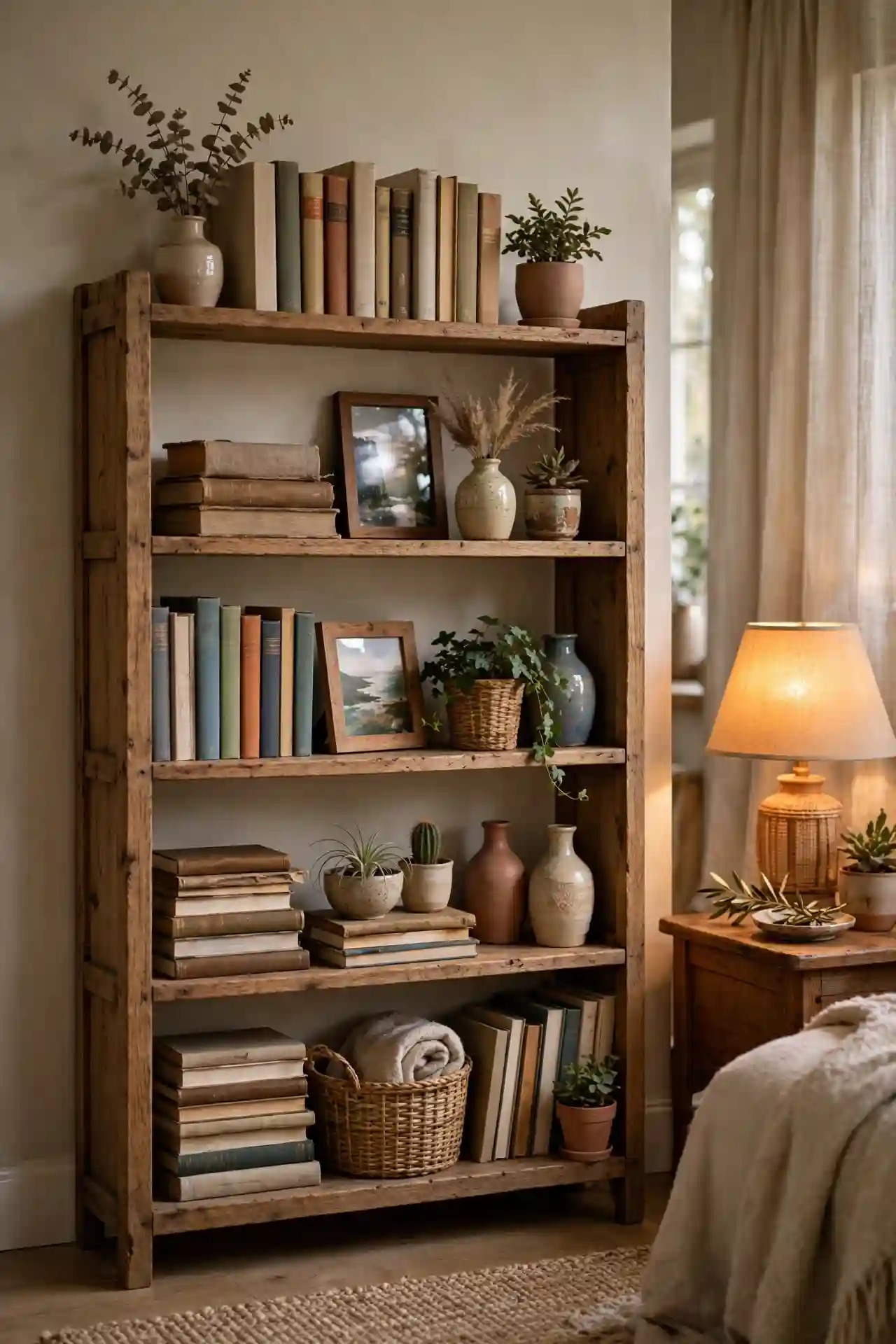 Bookshelf Styling Charm