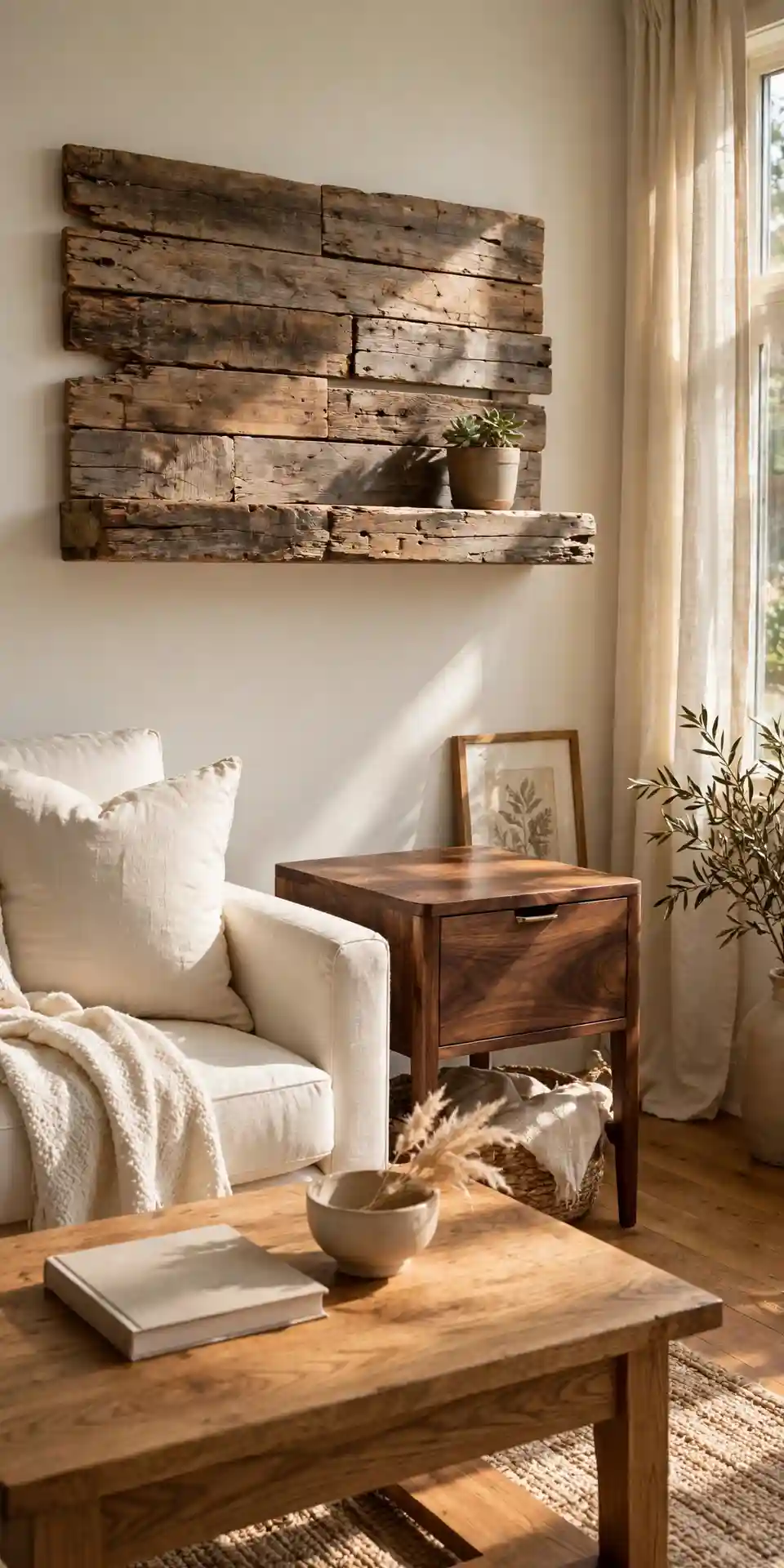 Natural Wood Accents