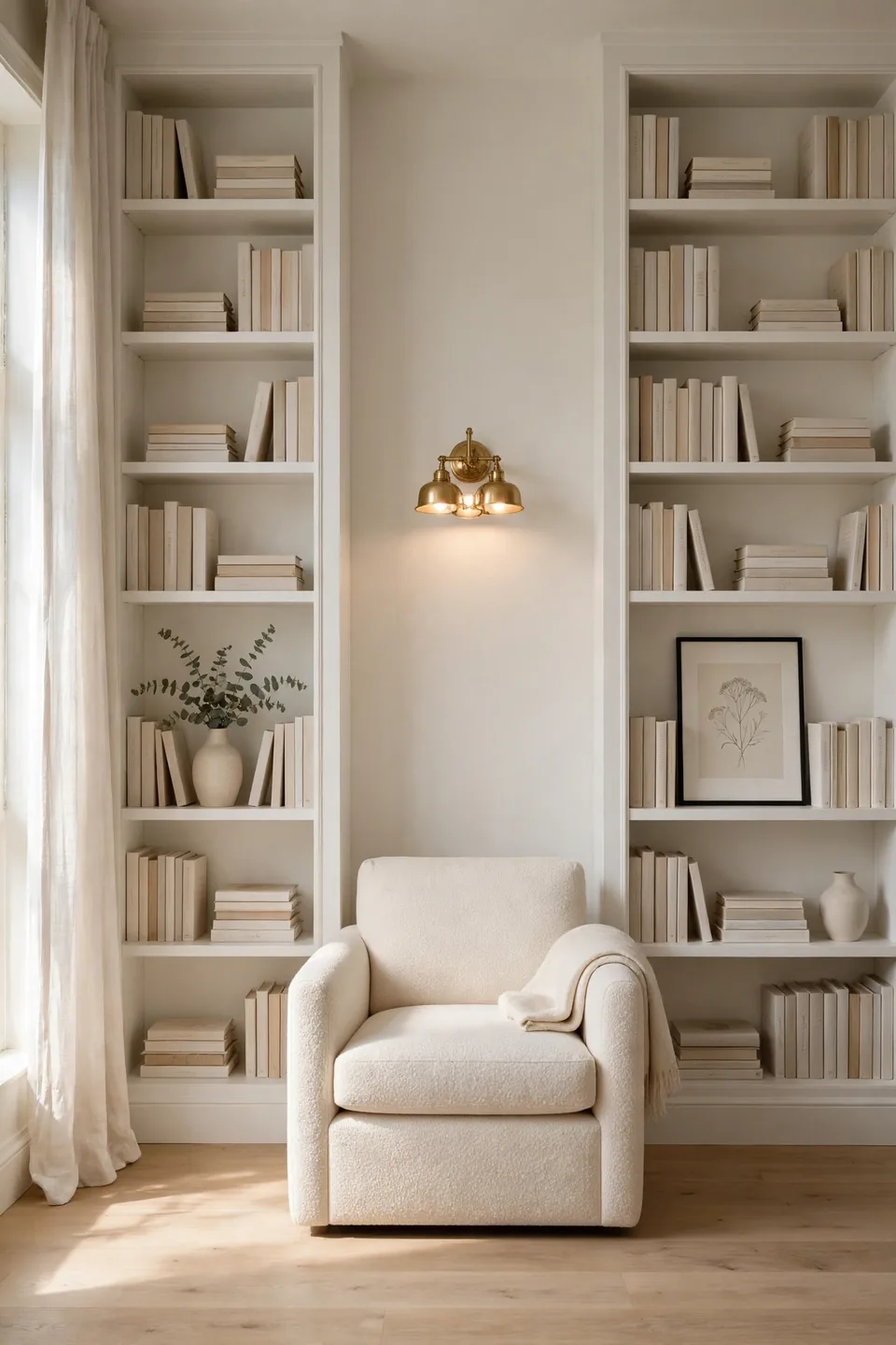 Built-In Bookshelves