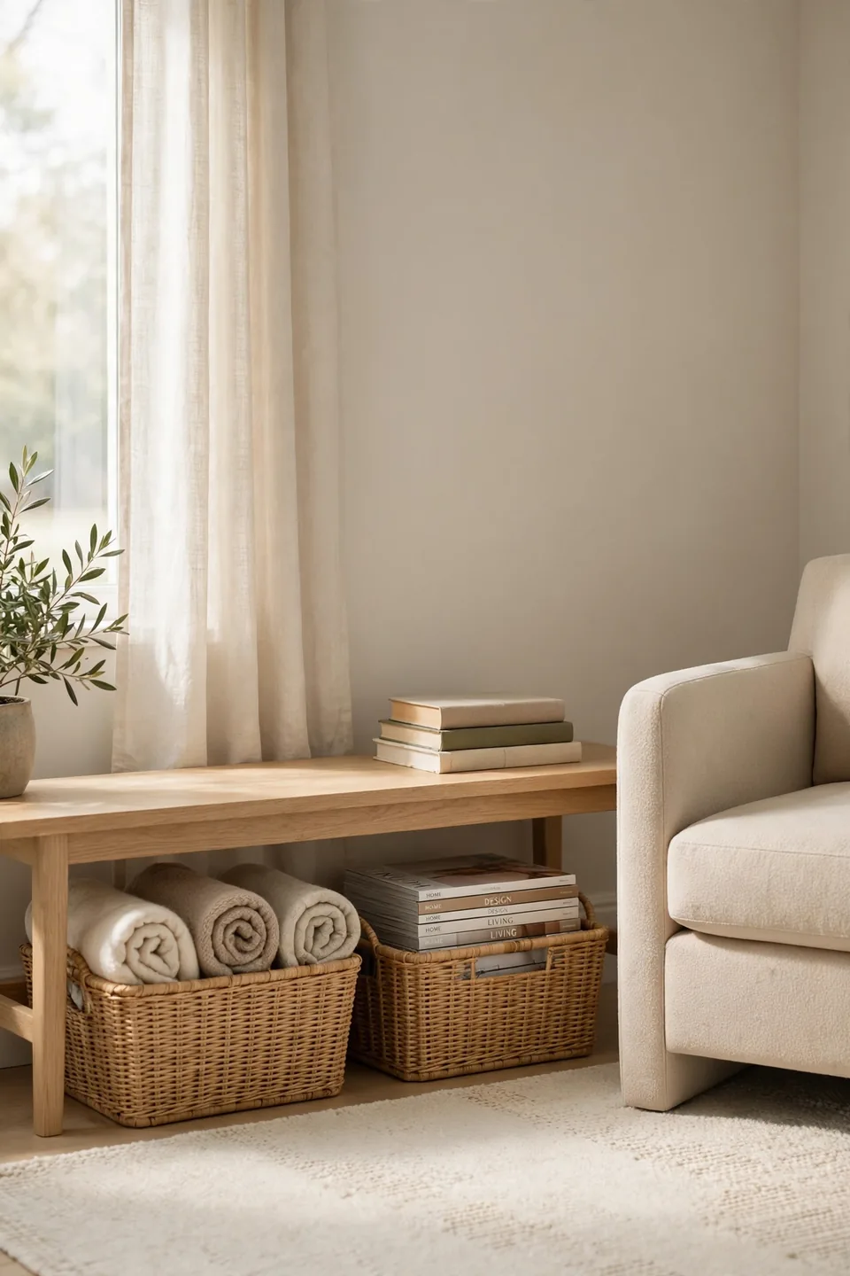 Rattan Storage Baskets